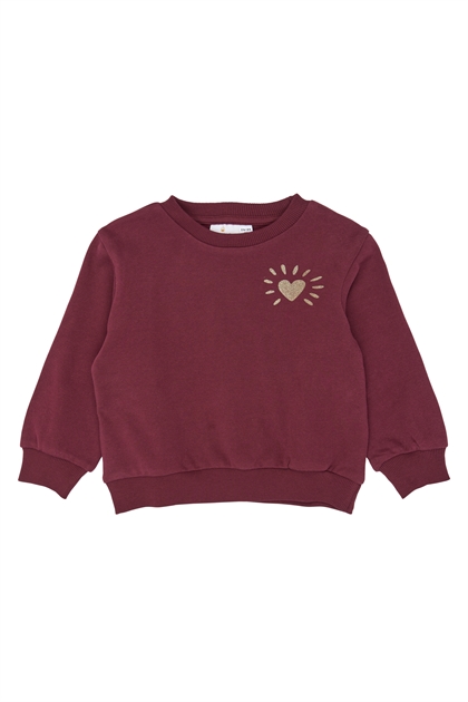 The New Siblings Sweatshirt Verona - Burgundy